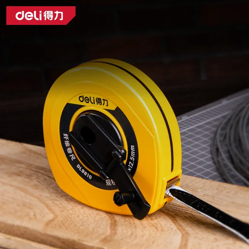 Tape Dispenser Weighted - Deli 10/20/30/50m ABS Fiber Leather Tape