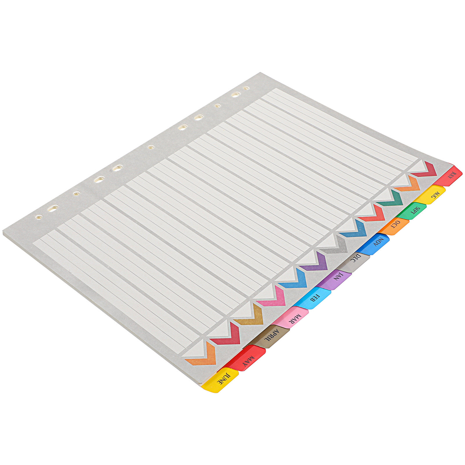 12Sheets Binder Dividers Tabs  - Tab Divider A4 评论和价格