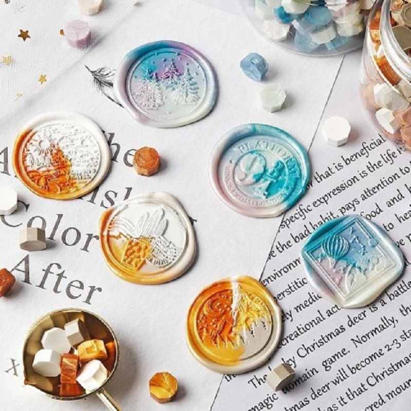 200PCS Wax Beads Wax Lacquer f - Wax Seal Stamp Set 评论和价格