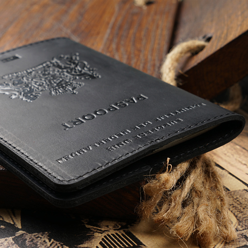 Dutch Passport Cover - Genuine - Index Card Holder 评论和价格