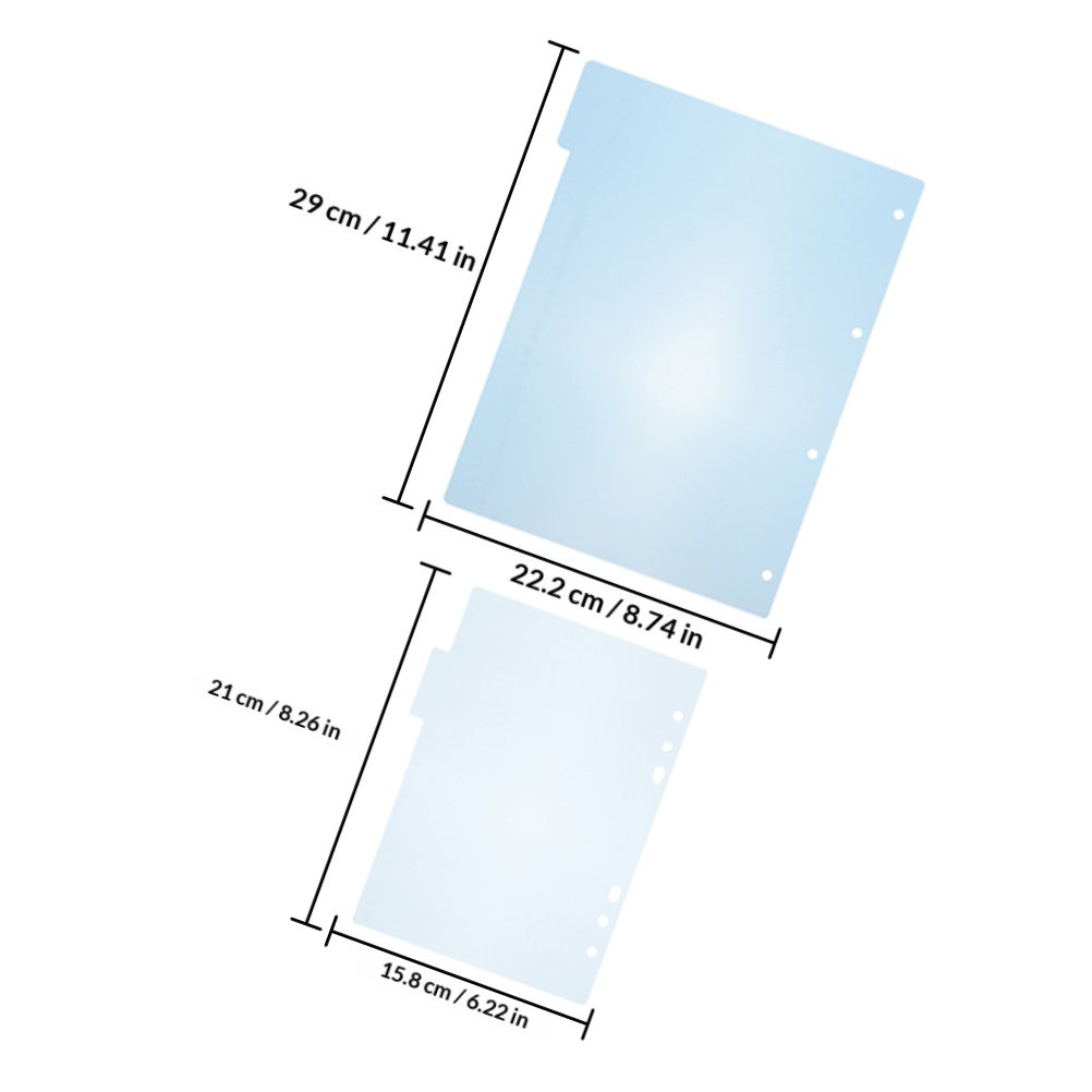1Set Pastel Binder Dividers Pl - Tab Divider A4 评论和价格