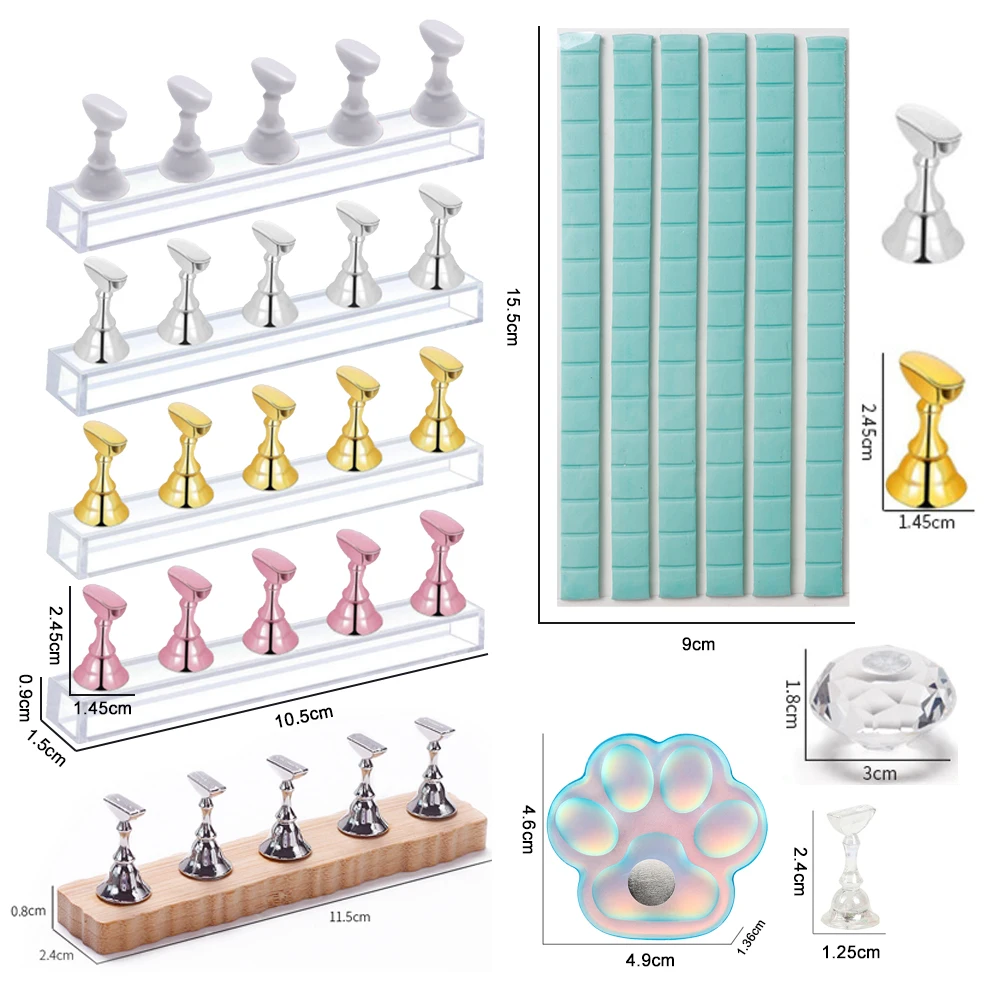 5PCS/Pack Chess Magnetic Nail  - Gel Refill Pack 评论和价格
