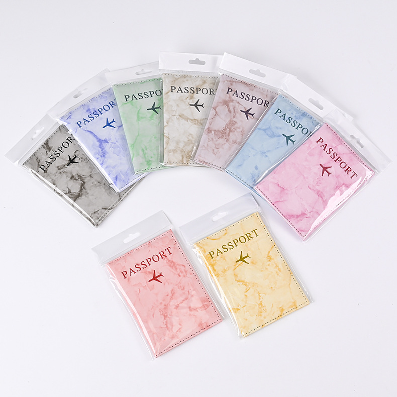 Macaron Color Marble Pattern P - Index Card Holder 评论和价格