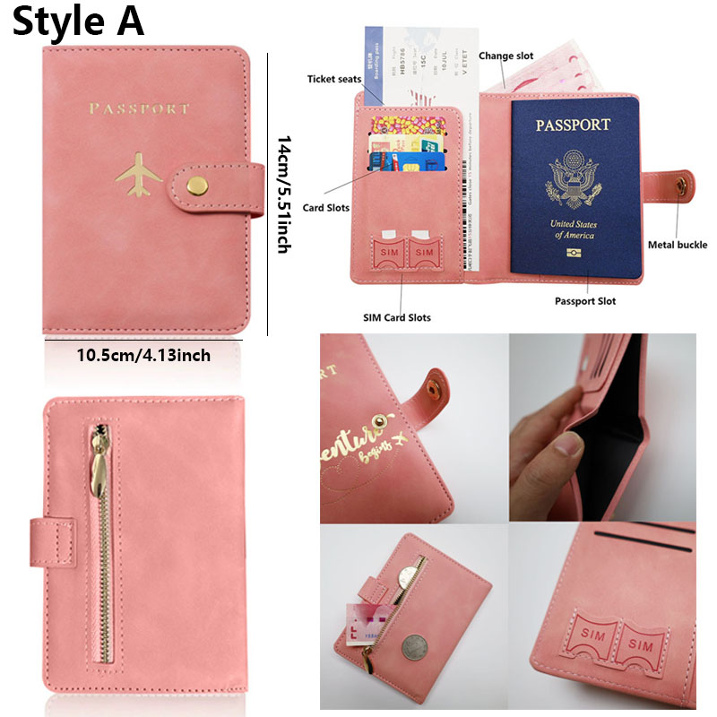 Leather Passport Holder Covers - Index Card Holder 评论和价格