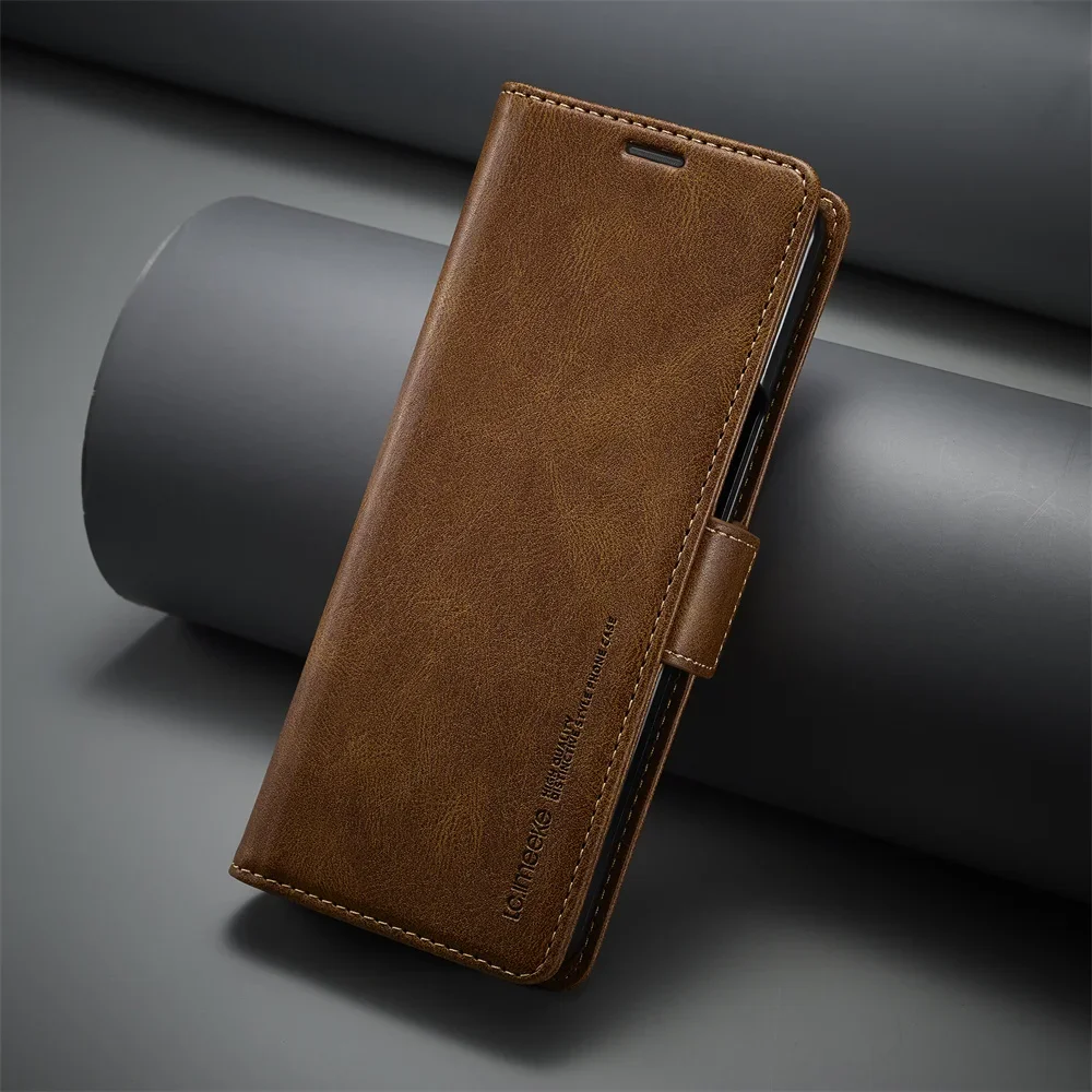 Leather Wallet Phone Case For  - Index Card Holder 评论和价格